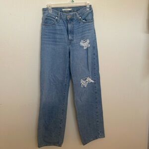 Gently used Levi’s. ‘94 baggy size 26